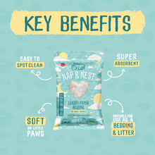 Load image into Gallery viewer, Burgess Excel Nap & Nest Luxury Paper Bedding 750g