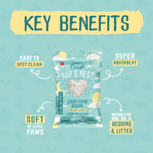 Load image into Gallery viewer, Burgess Excel Nap & Nest Luxury Paper Bedding 750g