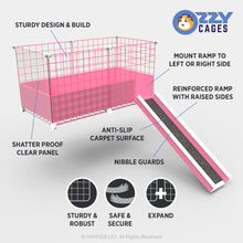Load image into Gallery viewer, Ozzy Cages 2x1 C&C Narrow Loft Kit - Clear Sided