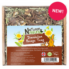 Load image into Gallery viewer, Natural Nibbles Dandelion Forage Tray 70g