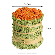 Load image into Gallery viewer, Natural Nibbles Timothy Hay Roll - Carrot