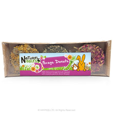 Load image into Gallery viewer, Natural Nibbles Mixed Forage Donuts 3pk