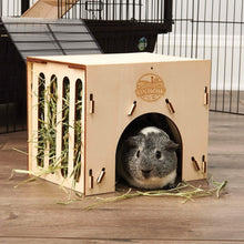 Load image into Gallery viewer, Oxbow Enriched Life Hay House - Small Animal Hay Feeder Hideout