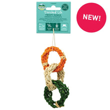 Load image into Gallery viewer, Oxbow Enriched Life Twisty Rings - Small Animal Chew Toy