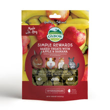 Load image into Gallery viewer, Oxbow Simple Rewards Baked Treats - Apple & Banana 85g