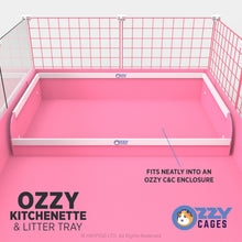 Load image into Gallery viewer, Ozzy Kitchenette & Litter Tray for Guinea Pigs