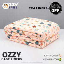 Load image into Gallery viewer, Ozzy C&C Cage Fleece Liners - C&C Guinea Pig Cage Enclosure - Ozzy Cages