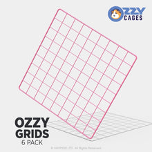 Load image into Gallery viewer, Ozzy C&C Grids – Pack of 6 - C&C Guinea Pig Cage Enclosure - Ozzy Cages