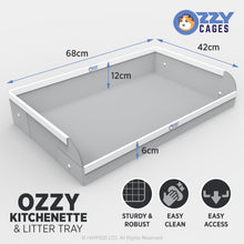 Load image into Gallery viewer, Ozzy Kitchenette & Litter Tray for Guinea Pigs