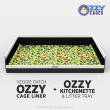 Load image into Gallery viewer, Ozzy Kitchenette & Litter Tray for Guinea Pigs - C&C Guinea Pig Cage Enclosure - Ozzy Cages