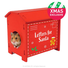 Load image into Gallery viewer, Rosewood Cupid & Comet Festive Post Box Hamster House
