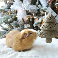 Load image into Gallery viewer, Rosewood Cupid & Comet Timothy Festive Tree Gnaw for Guinea Pigs & Small Furries
