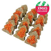 Load image into Gallery viewer, Rosewood Naturals Dandelion ’n’ Carrot Christmas Trees for Guinea Pigs & Small Furries