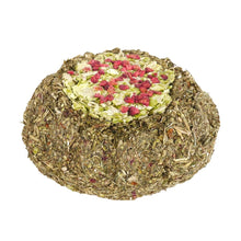 Load image into Gallery viewer, Rosewood Naturals Herb ’n’ Hay Party Gateau for Guinea Pigs & Small Furries 130g