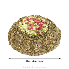 Load image into Gallery viewer, Rosewood Naturals Herb ’n’ Hay Party Gateau for Guinea Pigs & Small Furries 130g