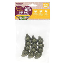 Load image into Gallery viewer, Rosewood Boredom Breaker Veggie Burst Pea Pods (3pk)