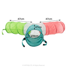 Load image into Gallery viewer, Trixie Small Animal Play Tunnel (3 - way)