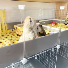 Load image into Gallery viewer, Clear guinea pig C&C cage panels - Ozzy Cages