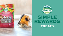 Load and play video in Gallery viewer, Oxbow Simple Rewards Baked Treats - Apple & Banana 85g