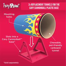 Load image into Gallery viewer, HayPigs!® Cavy Cannonball™ - REPLACEMENT Tunnels (2 Pack)