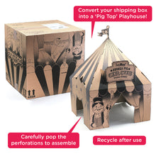 Load image into Gallery viewer, HayPigs!® 100% Timothy Hay 2Kg with 'Pig Top' Playhouse™