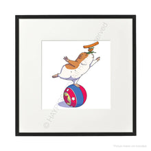 Load image into Gallery viewer, HayPigs!® Circus Treat Ball™ - Art Prints - Set of 3 - LIMITED EDITION

