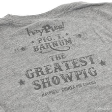 Load image into Gallery viewer, HayPigs!® Pig. T. Barnum™ Unisex T-shirt