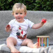 Load image into Gallery viewer, HayPigs!® Horizon Baby Bodysuit - Short Sleeve