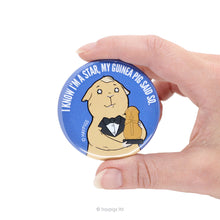 Load image into Gallery viewer, HayPigs!® Piggin' Awesome Pocket Mirror - 'I'm A Star' Edition