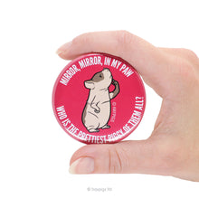 Load image into Gallery viewer, HayPigs!® Piggin' Awesome Pocket Mirror - 'Mirror Mirror' Edition