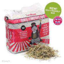 Load image into Gallery viewer, HayPigs!® 100% Timothy Hay 2Kg with 'Pig Top' Playhouse™
