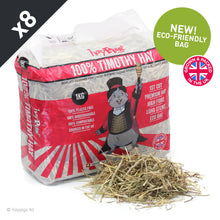 Load image into Gallery viewer, (x8) HayPigs!® 100% Timothy Hay 1Kg