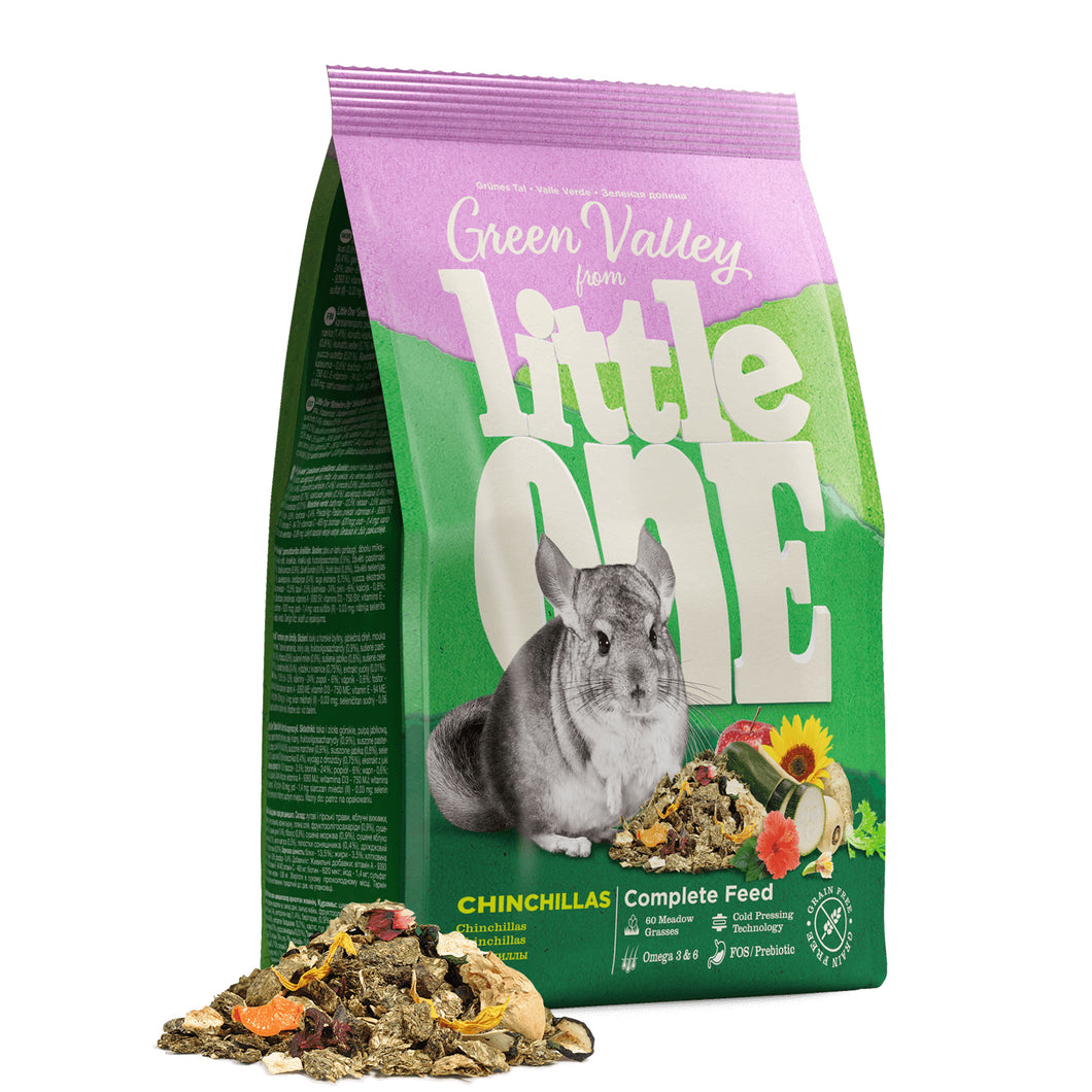 Little One 'Green Valley' Fibrefood for Chinchillas 750g
