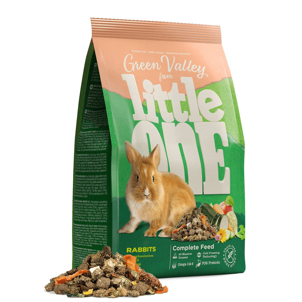 Little One 'Green Valley' Fibrefood for Rabbits 750g