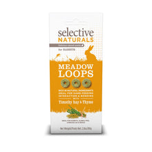 Load image into Gallery viewer, Selective Naturals Meadow Loops with Timothy Hay and Thyme, 80g