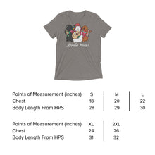 Load image into Gallery viewer, HayPigs!® Arriba Perú! Unisex T-shirt - Grey Triblend