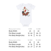 Load image into Gallery viewer, HayPigs!® Horizon Baby Bodysuit - Short Sleeve