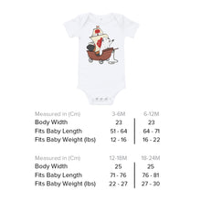 Load image into Gallery viewer, HayPigs!® Horizon Baby Bodysuit - Short Sleeve
