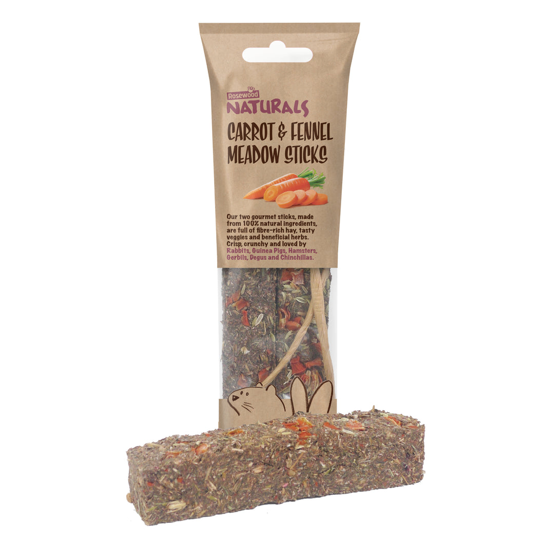 Rosewood Naturals Carrot & Fennel Sticks 140g