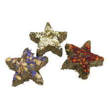 Load image into Gallery viewer, Rosewood Naturals Herb ’n’ Hay Star Trio for Guinea Pigs &amp; Small Furries
