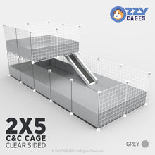 Load image into Gallery viewer, Ozzy Cages 2x5 C&amp;C Enclosure - Clear Sided
