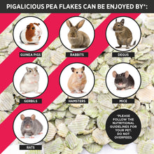 Load image into Gallery viewer, HayPigs!® Pigalicious Pea Flakes™ (300g) in Small Collectors Jar
