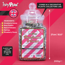 Load image into Gallery viewer, HayPigs!® Strawberries &amp; Cream™ (200g) in Large Collectors Jar
