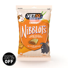 Load image into Gallery viewer, VetIQ Nibblots Treats for Small Animals - Carrot 30g
