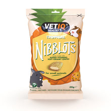 Load image into Gallery viewer, VetIQ Nibblots Treats for Small Animals - Tropical 30g
