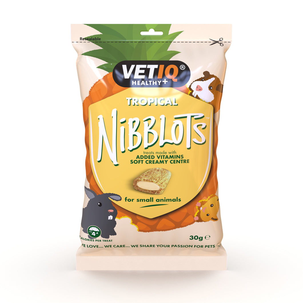 VetIQ Nibblots Treats for Small Animals - Tropical 30g