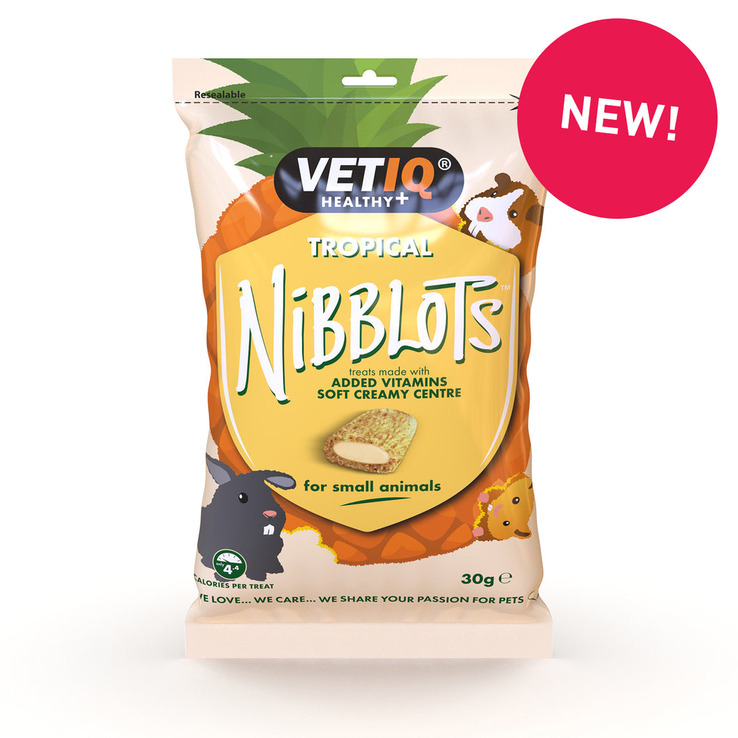 VetIQ Nibblots Treats for Small Animals - Tropical 30g