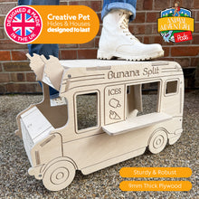 Load image into Gallery viewer, The Bunana Split - Ice Cream Van Rabbit Hide
