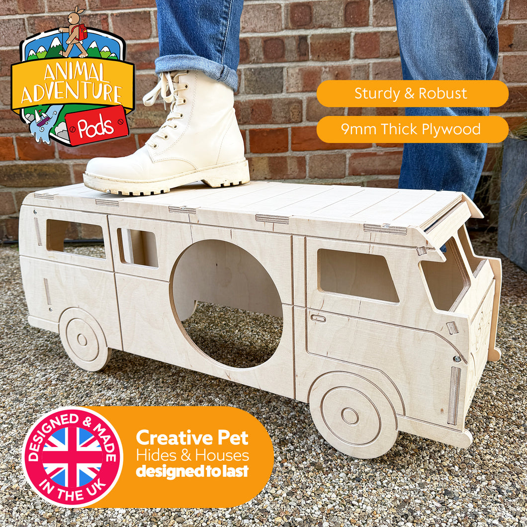 The Happy Camper - Camper Van Rabbit Hide