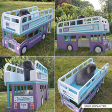 Load image into Gallery viewer, The Wimblebun Bus - Double-Decker Bus Rabbit Hide
